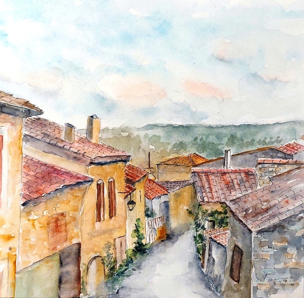Les toits de Minerve